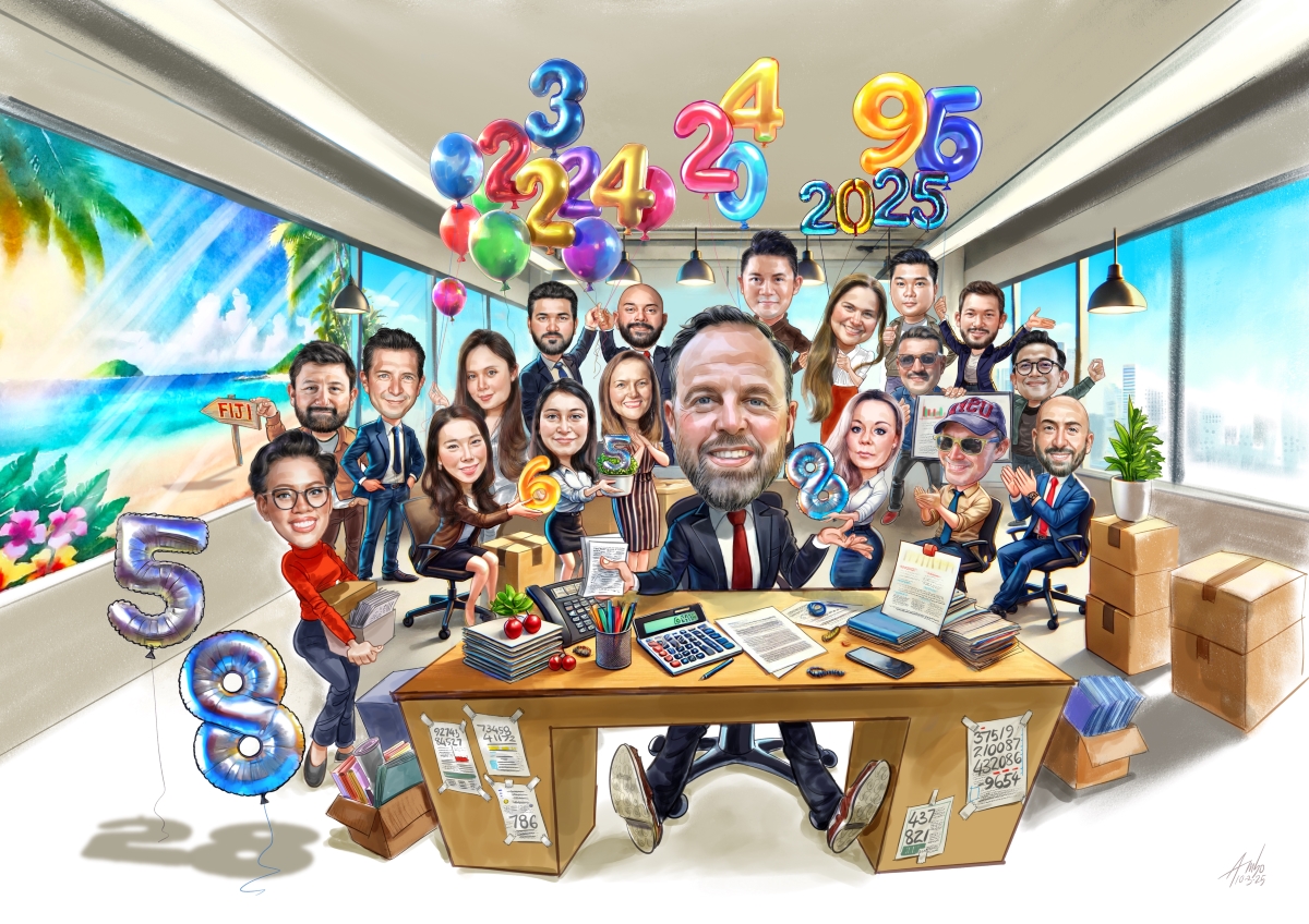 Corporate Caricature